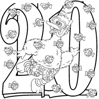 Los numeros para colorear del 1 al 20 - Imagui Los numeros para colorear del 1 al 20 - Imagui