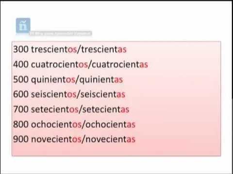 Números 100-1000 - YouTube