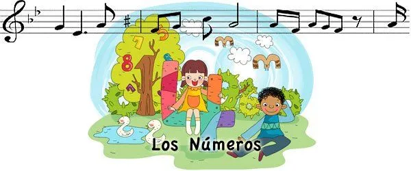 Los números. Canciones para niños