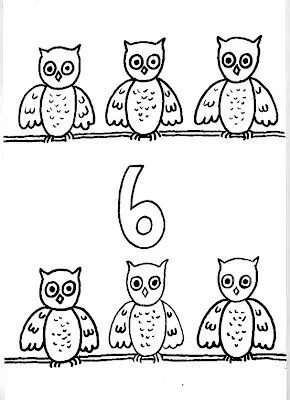 Numeros para colorear 10 - Imagui