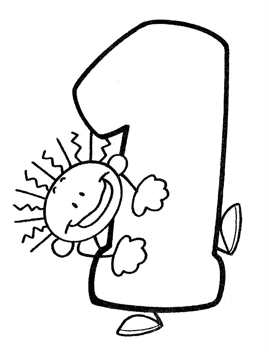 NUMERO 10 PARA IMPRIMIR Colouring Pages