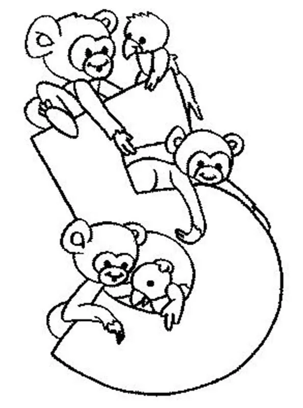 Numeros para colorear: el 5 | Dibujos para colorear e imprimir ... Numeros para colorear: el 5 | Dibujos para colorear e imprimir ...