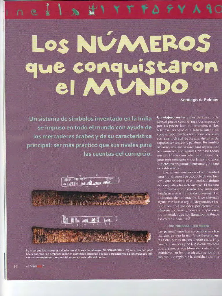 Números Que Conquistaron Al Mundo | PDF