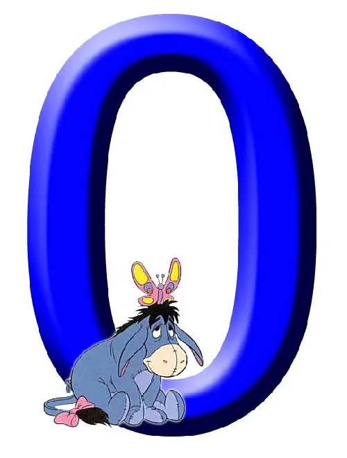 NUMEROS INFANTILES DE WINNIE THE POOH:NUMERO 0 CON EL BURRITO IGOR ... NUMEROS INFANTILES DE WINNIE THE POOH:NUMERO 0 CON EL BURRITO IGOR ...