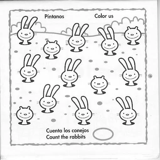Numeros hasta el 50 para colorear - Imagui