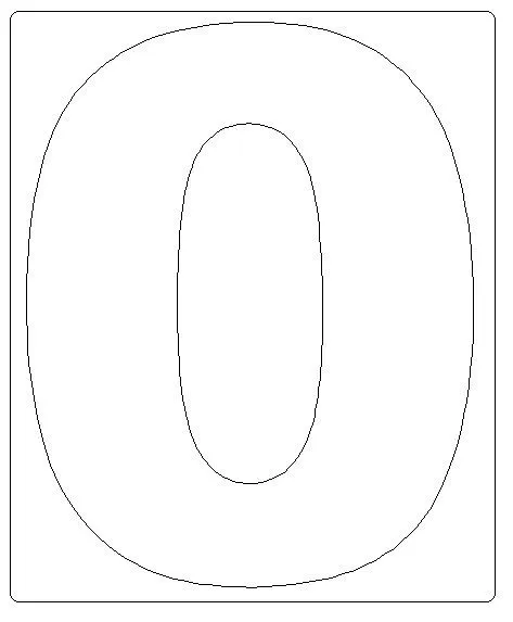 Molde de numeros grandes para imprimir - Imagui Molde de numeros grandes para imprimir - Imagui