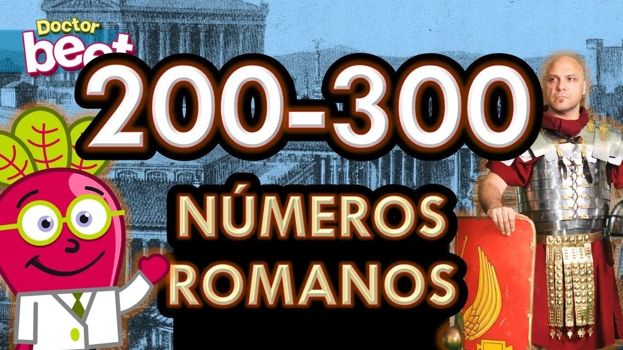 NUMEROS ROMANOS DEL 200 AL 300 Niños Aprender a escribirlos - YouTube NUMEROS ROMANOS DEL 200 AL 300 Niños Aprender a escribirlos - YouTube