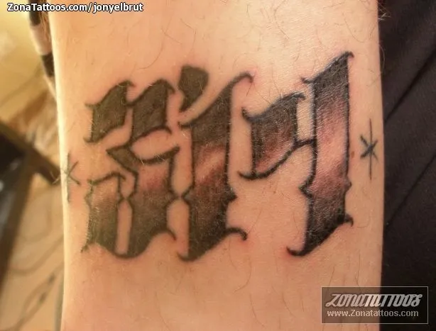 Numeros para tatuar - Imagui