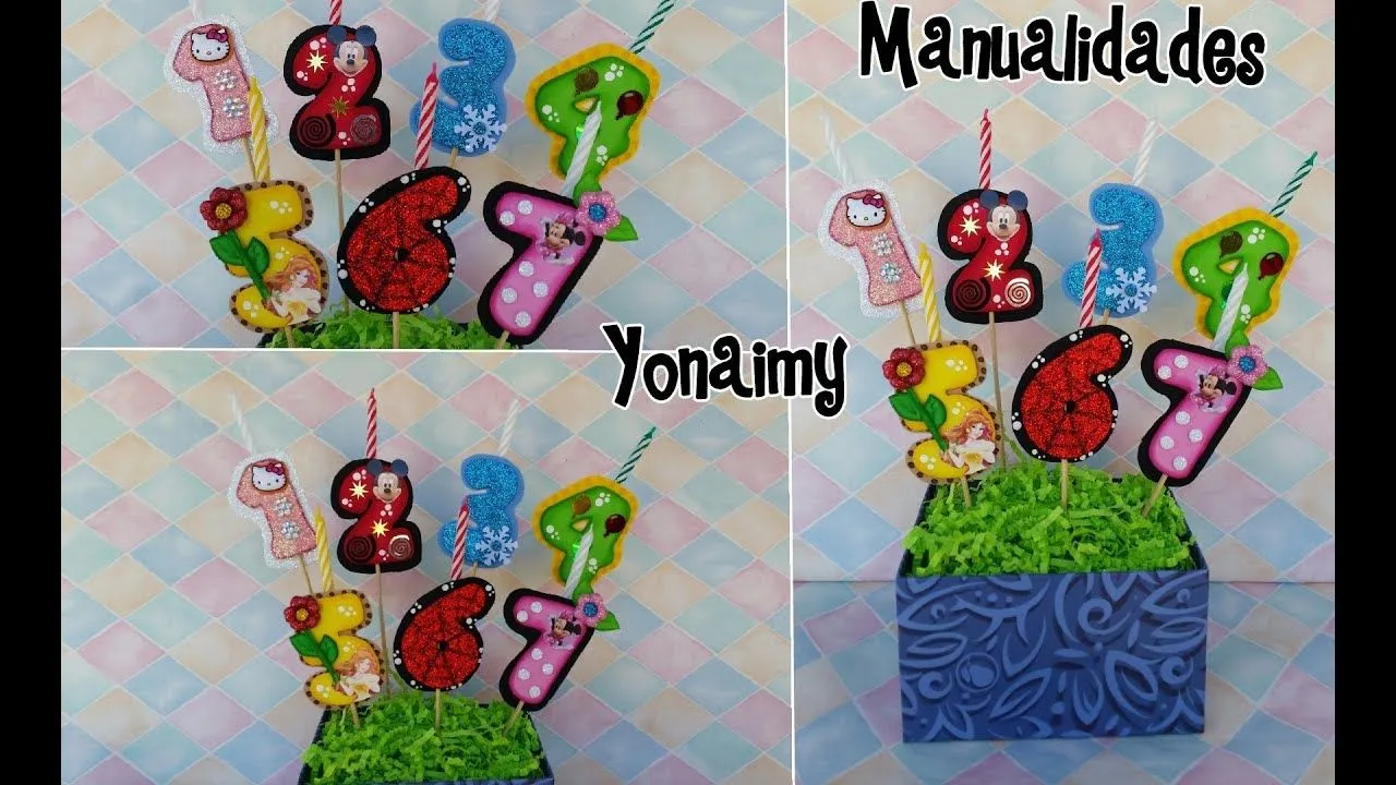 NUMEROS CON VELITA PARA COLOCAR EN EL PASTEL DE FOAMY O GOMA EVA - YouTube NUMEROS CON VELITA PARA COLOCAR EN EL PASTEL DE FOAMY O GOMA EVA - YouTube