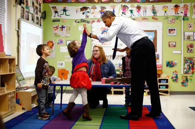Obama apoya programas preescolares para niños de bajos recursos ... Obama apoya programas preescolares para niños de bajos recursos ...