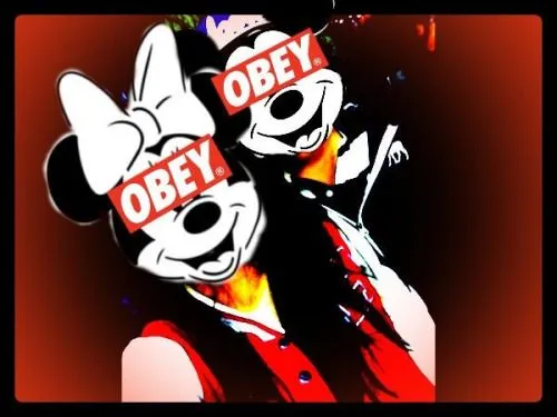 Obey Mickey Mouse - Only Good Pictures