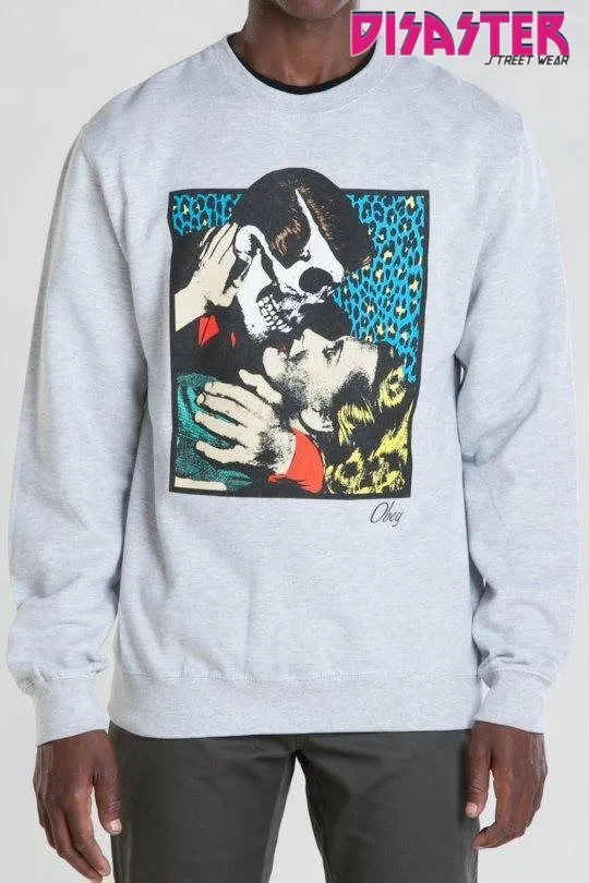 Obey-Sudadera-Gris-Loveshack-Disaster-Street-Wear-Obey-www ...