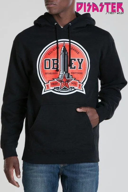 Obey-Sudadera-Negra-Disaster-Street-Wear-Obey-www ...