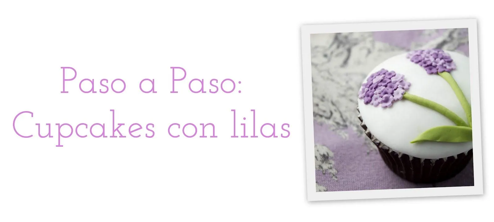 Objetivo: Cupcake Perfecto.: Paso a paso primaveral: Ramo de lilas ...