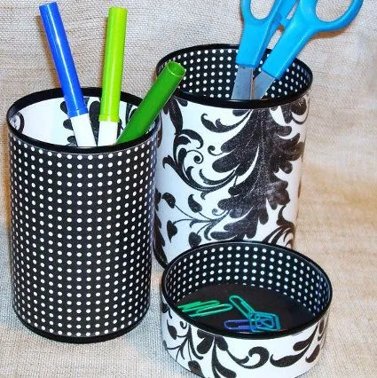 Cómo hacer objetos decorativos reciclando latas « DecoraTrucos