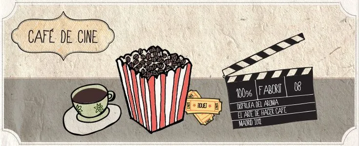 Objetos para DG: dibujo, cine, película, claqueta, pizarra, silla ...