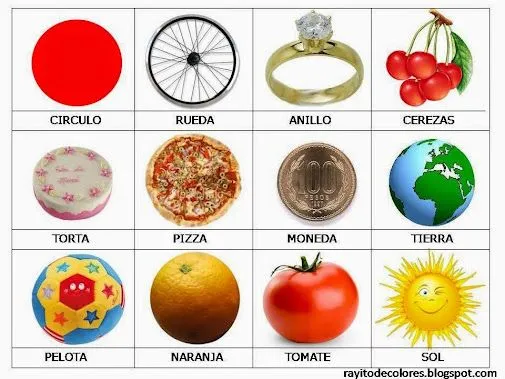 Objetos con forma de circulo y circunferencia El día de hoy les ... Objetos con forma de circulo y circunferencia El día de hoy les ...