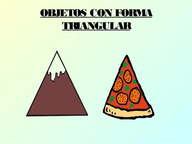Objetos de forma triangular - Imagui