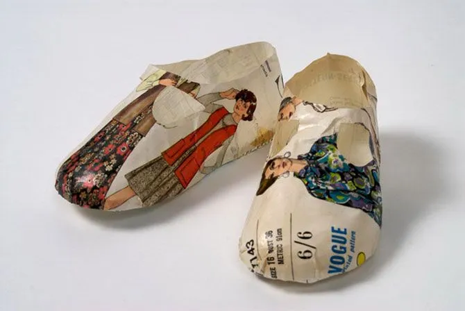Objetos hechos con papel reciclado | Rincón Abstracto