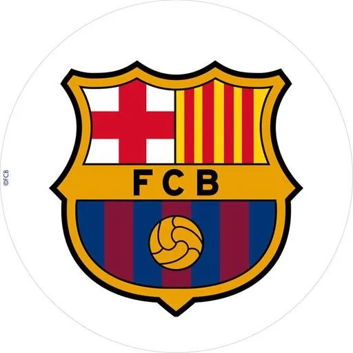 Oblea escudo FC Barcelona