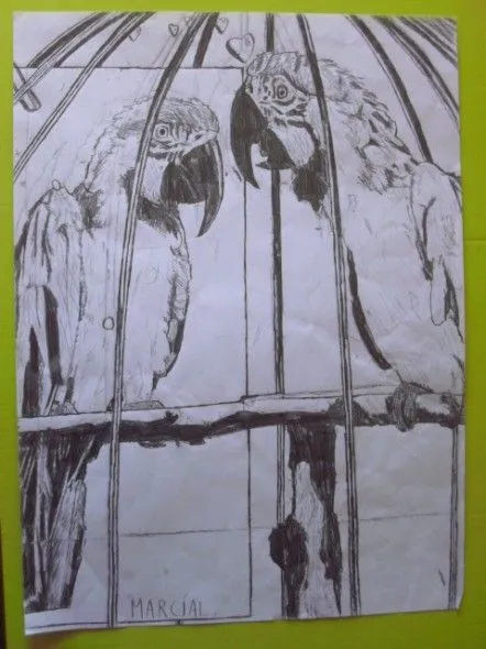 Obra de arte: LOROS Artistas y arte. Artistas de la tierra Obra de arte: LOROS Artistas y arte. Artistas de la tierra