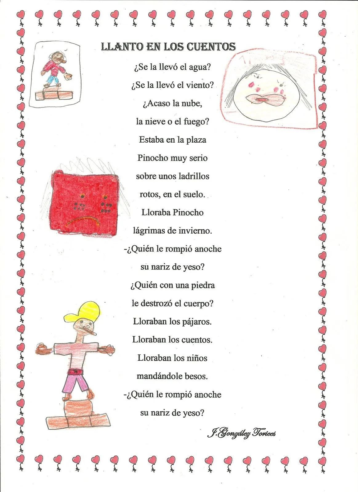 Obradoiro de escritura creativa: Poemas de Paz