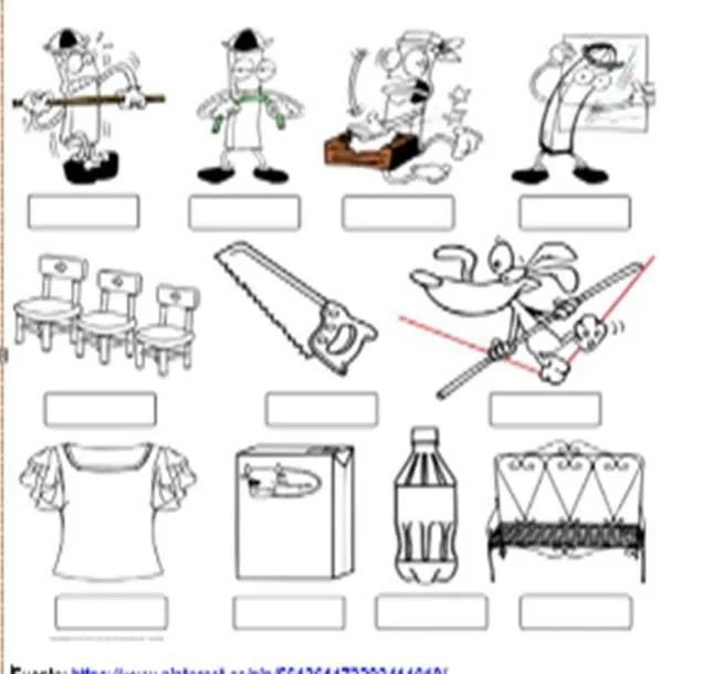 Observa los dibujos y escribe en los rectángulos uno o más propiedades de cada objeto. - Brainly.lat Observa los dibujos y escribe en los rectángulos uno o más propiedades de cada objeto. - Brainly.lat