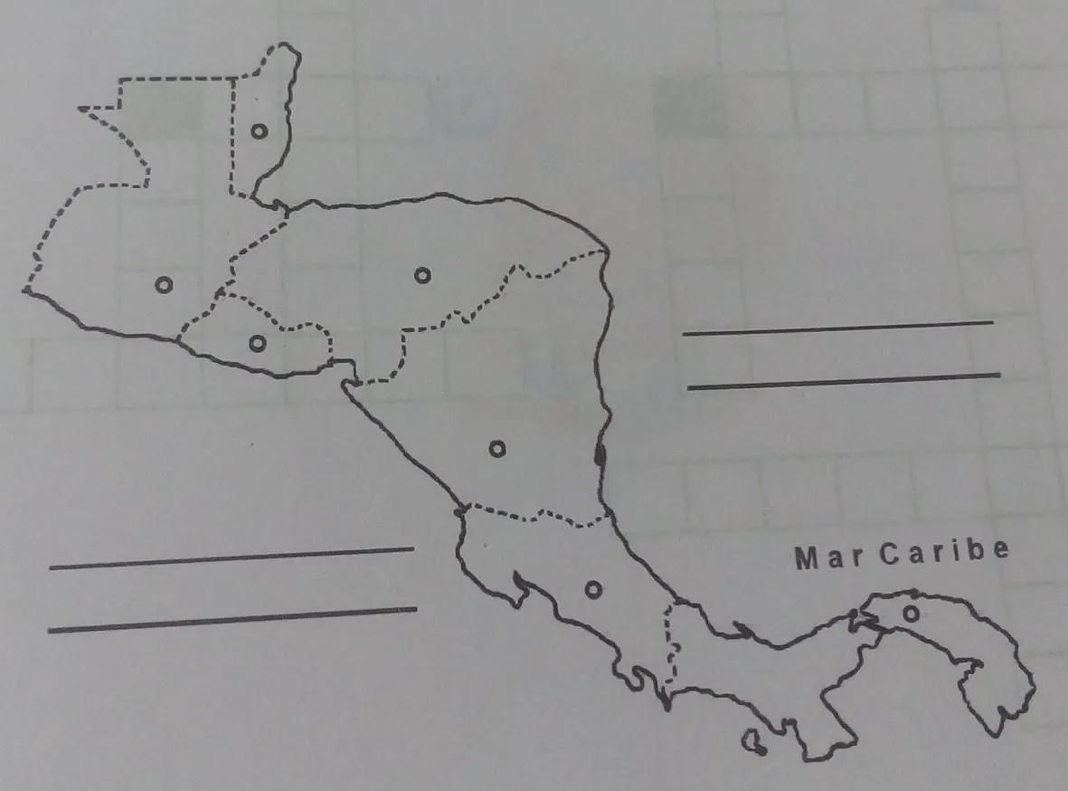 Observa el mapa de América central ístmica, ubica sus países, capitales y limites. Para ello es - Brainly.lat Observa el mapa de América central ístmica, ubica sus países, capitales y limites. Para ello es - Brainly.lat