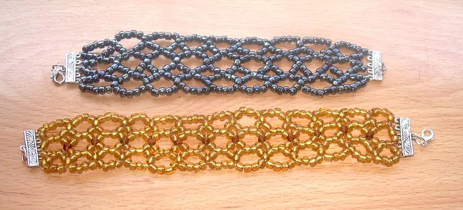 Pulseras de mostacillas modelos - Imagui