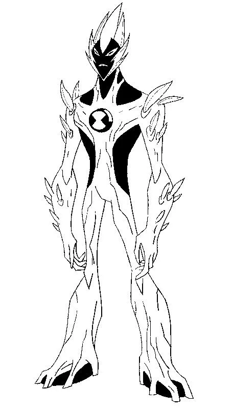 Dibujos para Pintar y Colorear de Ben 10 ~ Dibujos Gratis para ...