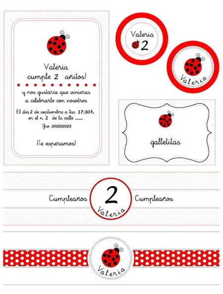 Mariquitas para Valeria | tartas y nubes de azúcar