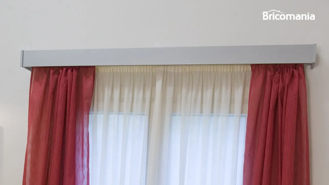 Ocultar barra de la cortina con una galería para cortinas - Bricomanía
