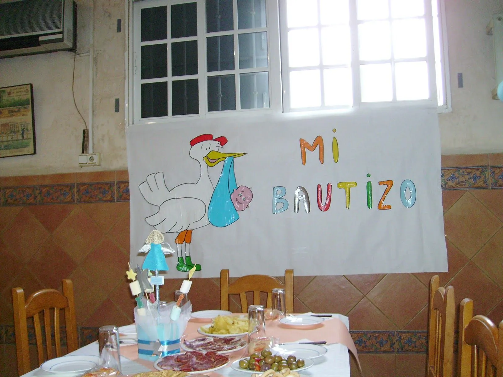 Las ocurrencias de María: Ideas para decorar bautizo de niño Las ocurrencias de María: Ideas para decorar bautizo de niño