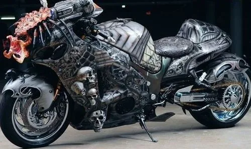 Calaveras en moto - Imagui