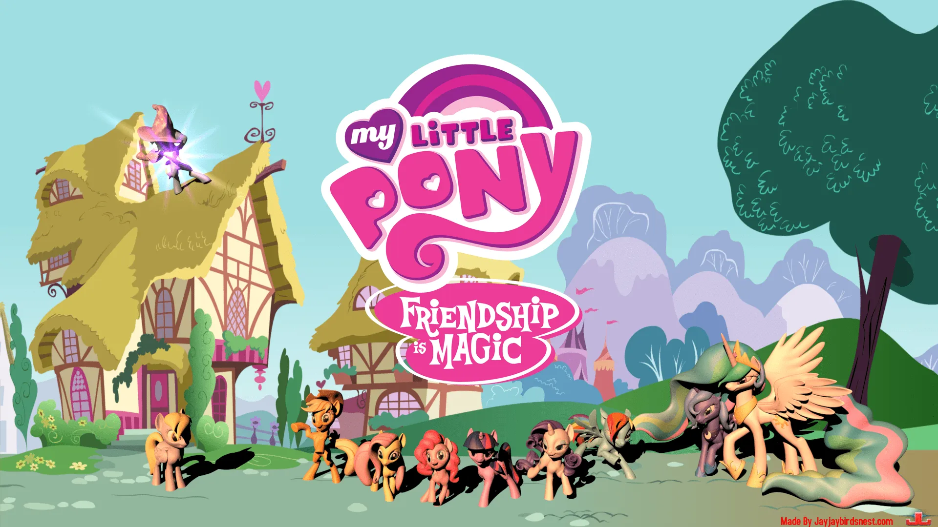 DeviantArt: More Like My Little Pony FIM 3D Wallpaper by ... DeviantArt: More Like My Little Pony FIM 3D Wallpaper by ...