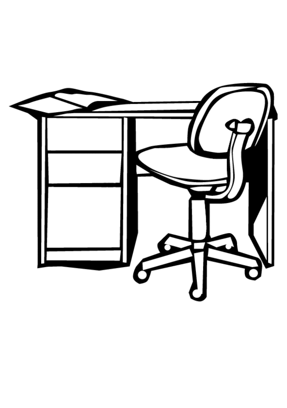 Oficinas para colorear - Imagui