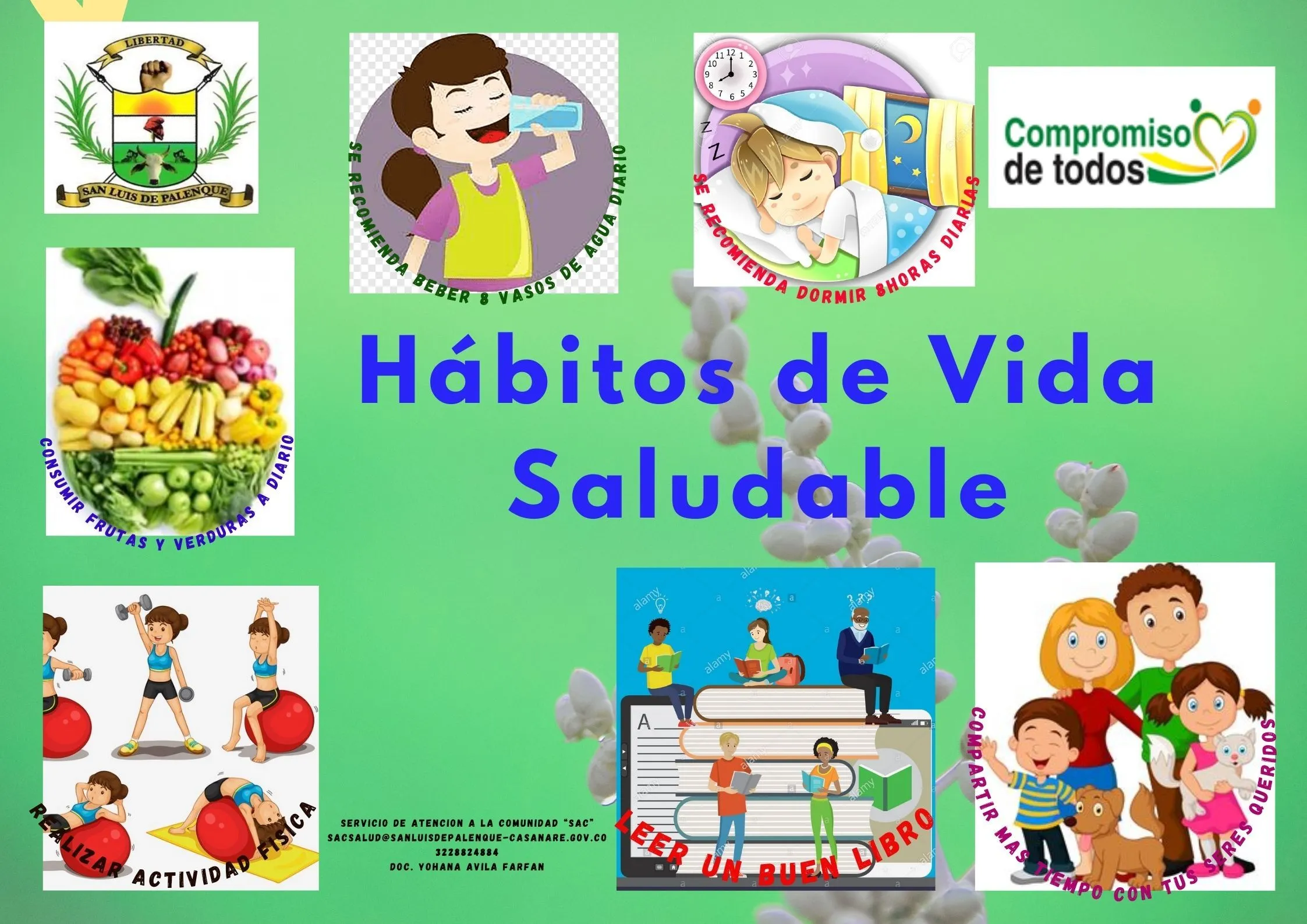 La Oficina del SAC los invita a tener Hábitos de vida saludable La Oficina del SAC los invita a tener Hábitos de vida saludable