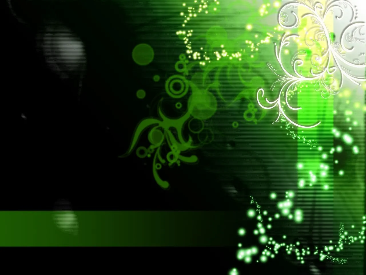 Oh Dea: Green Abstract / Verde Abstracto