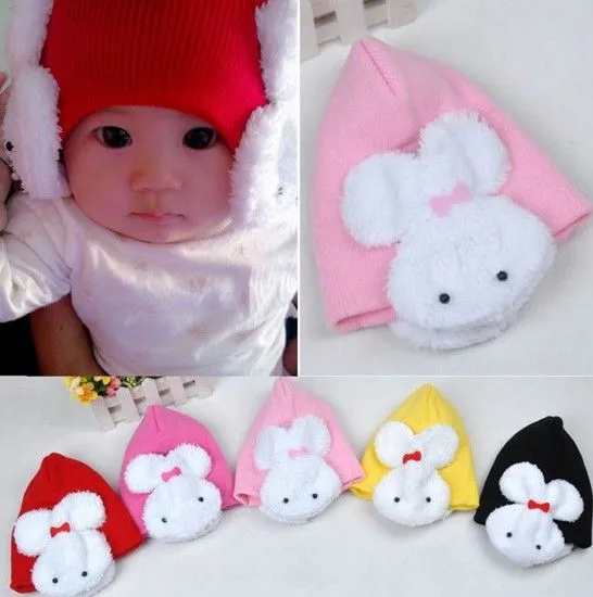 Oído Del Conejito Del Bebé Del Sombrero de los clientes - Compras ...