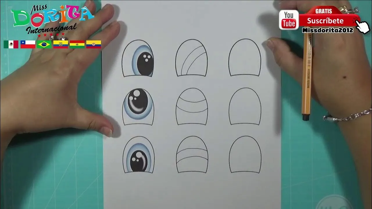 Ojitos Fácil para Foami, Goma Eva, Microporoso Curso Intermedio (Handmade Craft)❤️ - YouTube Ojitos Fácil para Foami, Goma Eva, Microporoso Curso Intermedio (Handmade Craft)❤️ - YouTube