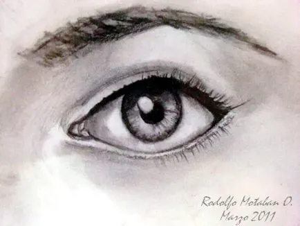 Dibujo OJO 04/Realismo Rodolfo Motaban O - Artelista. Dibujo OJO 04/Realismo Rodolfo Motaban O - Artelista.