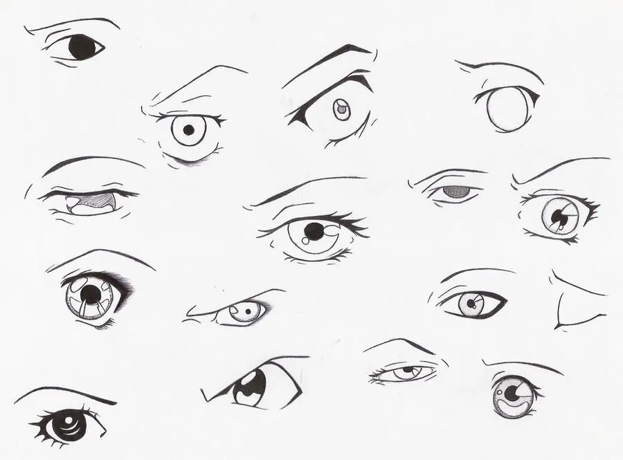 Ojos Anime