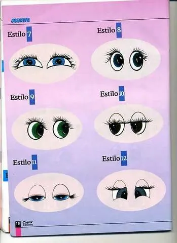 Ojos de caricaturas - Imagui