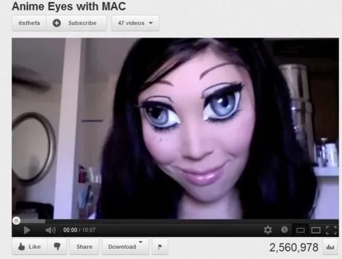 Ojos maquillados estilo Anime ¿Te animas a... - Imágenes Graciosas ... Ojos maquillados estilo Anime ¿Te animas a... - Imágenes Graciosas ...