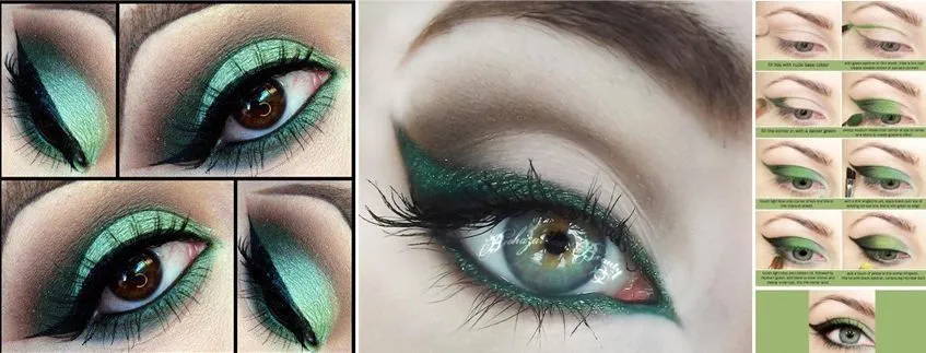 Imagenes de ojos maquillados con sombras - Imagui