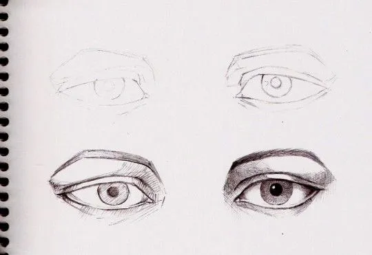 Ojos-para-dibujar-paso-a-paso- ...