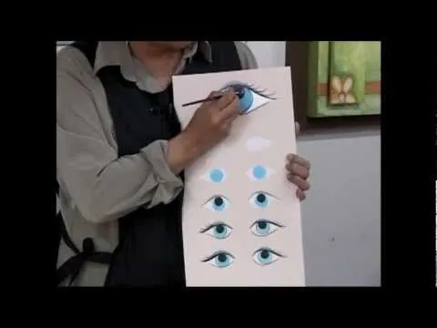 Cómo hacer ojos paso a paso - YouTube