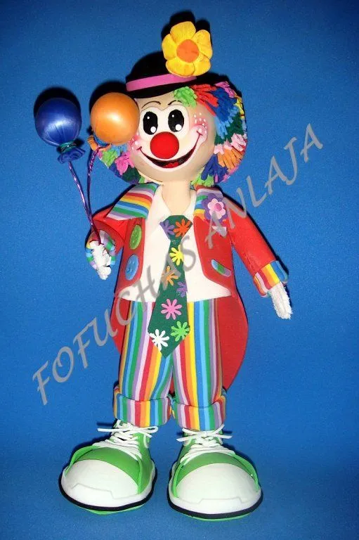 Ojos fofuchas payaso - Imagui