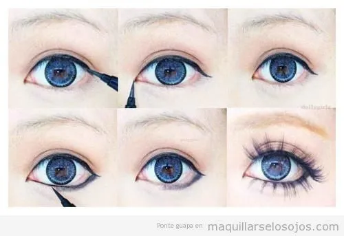 Ojos Pequeños | Maquillarse los ojos | Todo sobre el maquillaje de ... Ojos Pequeños | Maquillarse los ojos | Todo sobre el maquillaje de ...