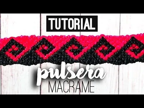Ola griega / Pulseras de macramé ♥ - YouTube Ola griega / Pulseras de macramé ♥ - YouTube